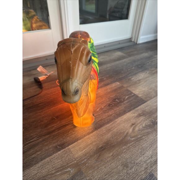 Vintage General Foam Camel Blow Mold Christmas Nativity 28" with Light - Picture 5 of 9